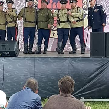 Маруся раз,два - калина, чернявая дивчина... Михайловские казаки