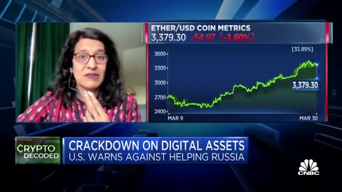 'The Ukrainians are using crypto to fund humanitarian assistance,'