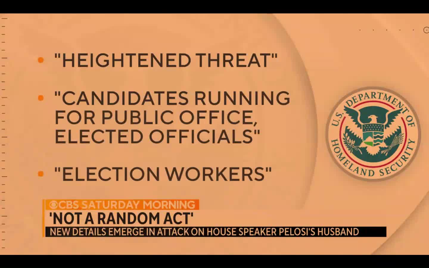Heightened Threat of Violent Extremists