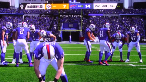 Madden: Buffalo Bills vs Pittsburgh Steelers