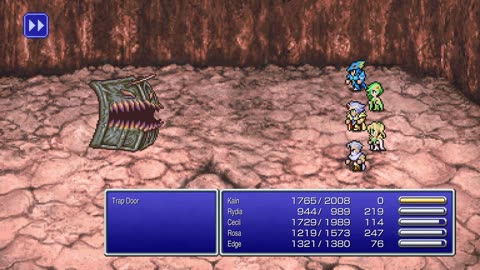 Final Fantasy 4 Pixel Remastered # 20 Demon Wall
