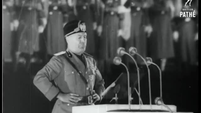 Discurso de Mussolini na Alemanha (1927)