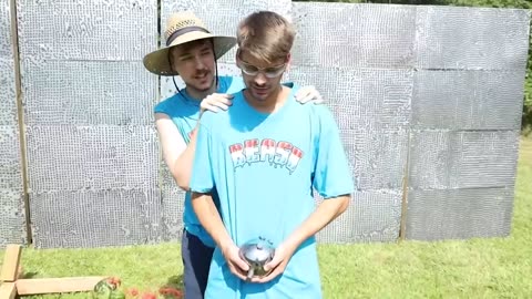 Can 50,000 Magnets Catch A Cannon Ball?