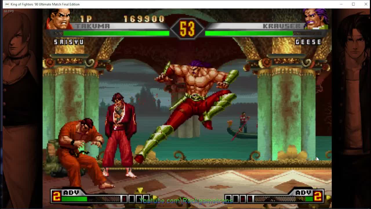 jogando the king of 98