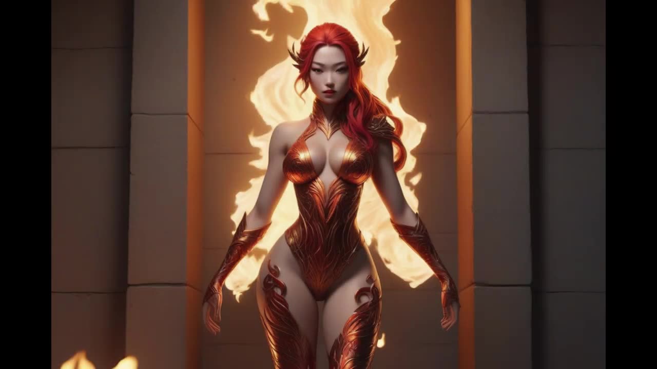 Ai LOOKBOOK - Fire Guardian