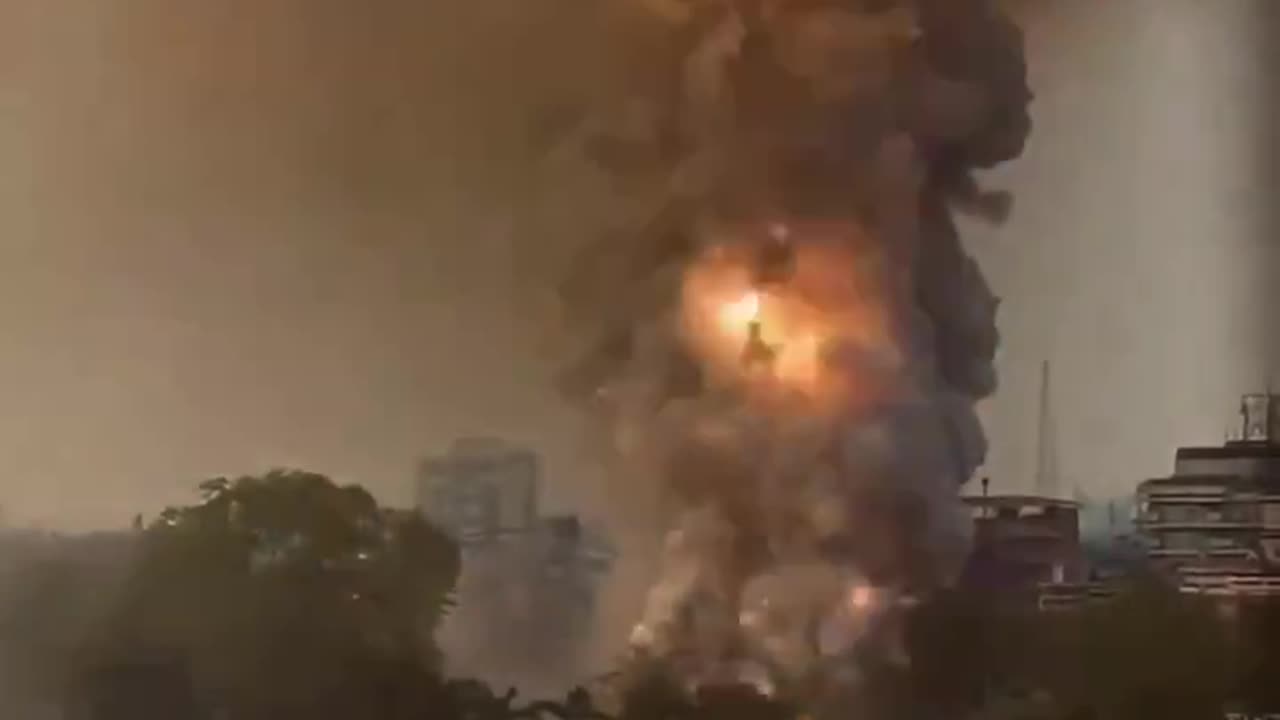 There was a fire at a pyrotechnics warehouse in India.