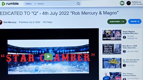 Star Chamber Remote View - Rob Mercury