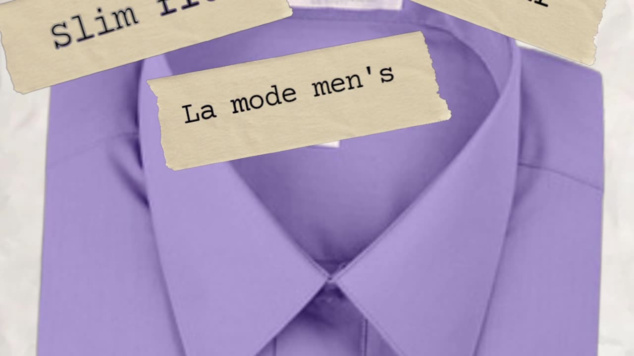 Timeless Essential: Basic Dress Shirt from La Mode Men's