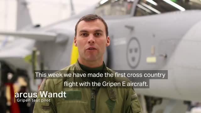 First Missile Firing by Gripen E