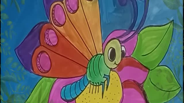 Easy Butterfly Drawing | Easy And Simple Butterfly Drawing | Easy Butterfly Drawing Step By Step