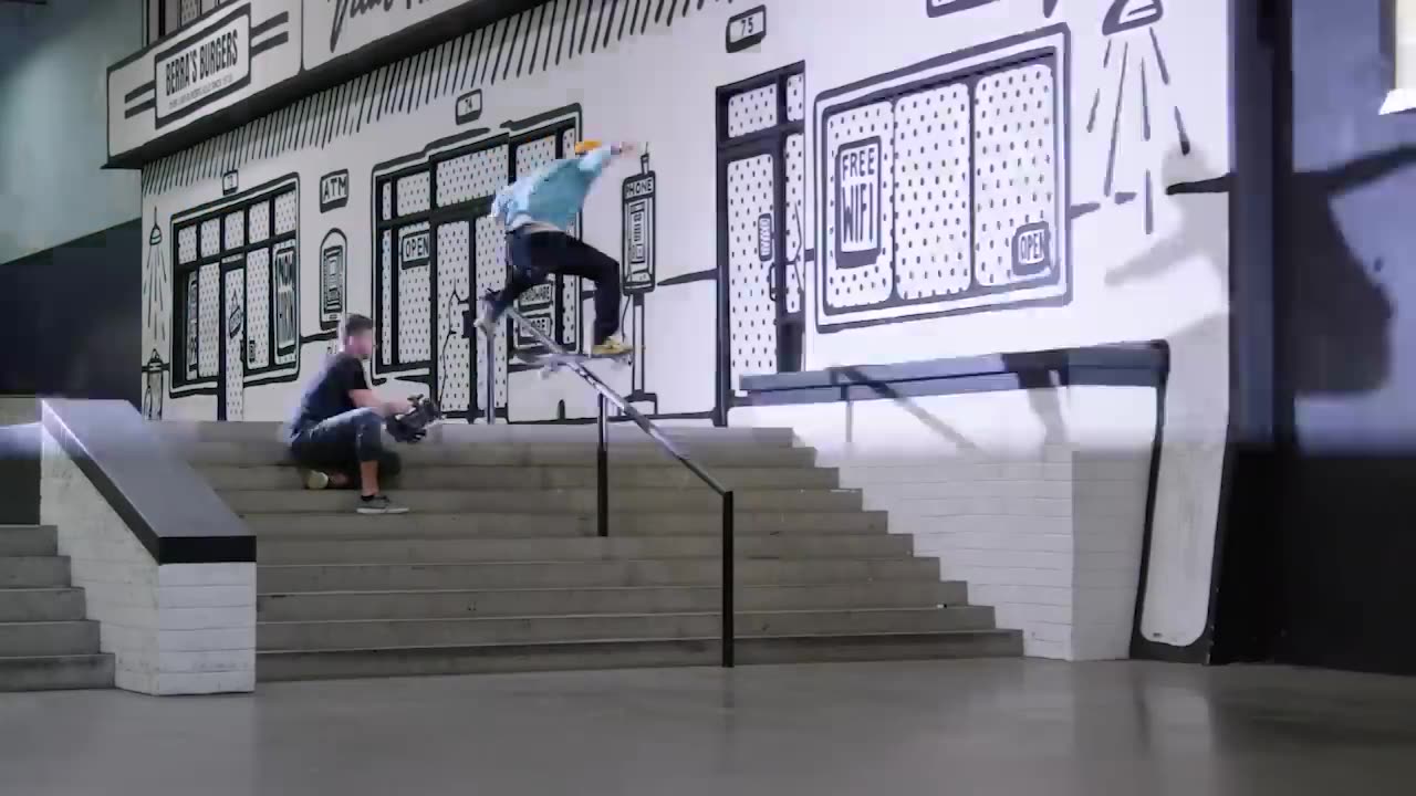 SKATEBOARDING - GNARLIEST BANGERS AT THE BERRICS