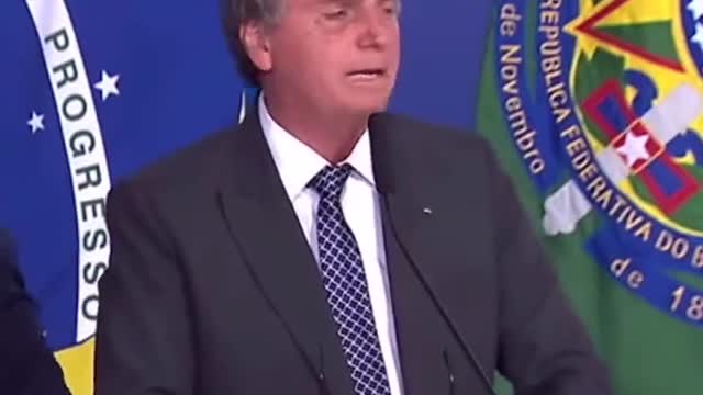 Brazilian President Jair Bolsonaro on vax mandates