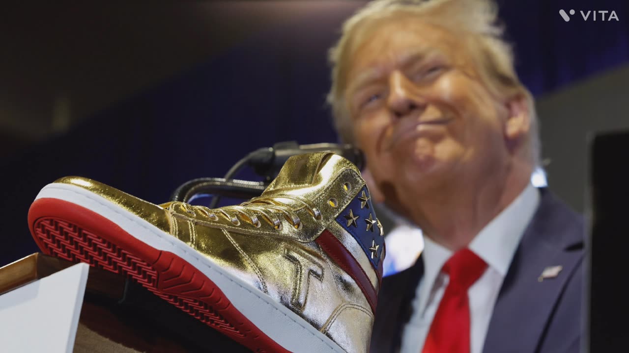 Why Former President Donald Trump was concerned about his shoes after rally