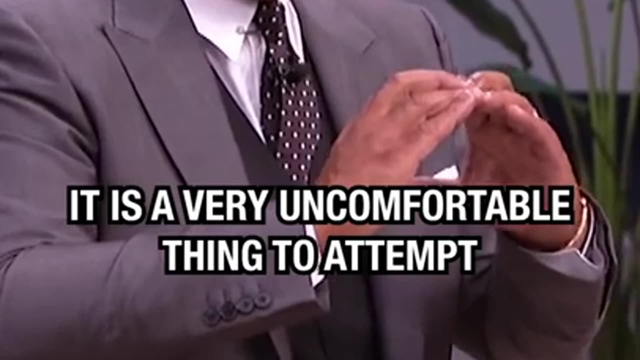 Success is not a comfortable procedure - Steve Harvey Motivational Speech