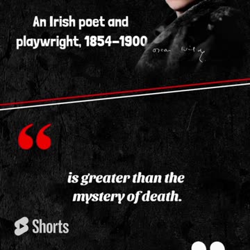 "💖 Decoding Oscar Wilde's Mystery of Love: Profound Insight in #Shorts #Quotes #Viral 🌟📜"