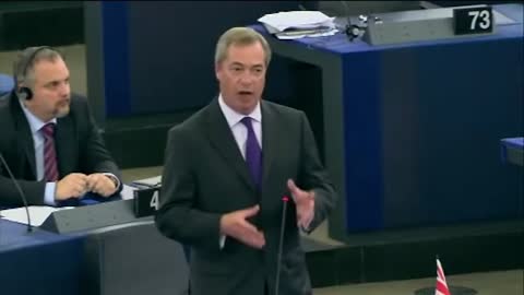 Nigel Farage warmed us !!!