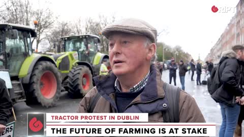 'Farming Dying Out In Ireland' - Tractor Protest Hits Dublin