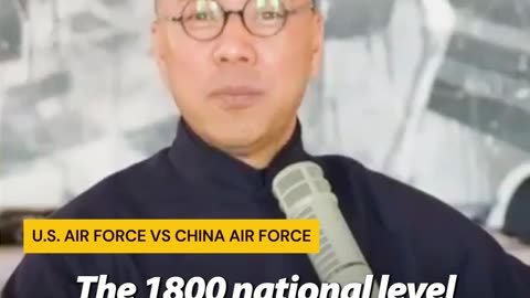 Comparison of the strength of the US Air Force and the Chinese Air Force.