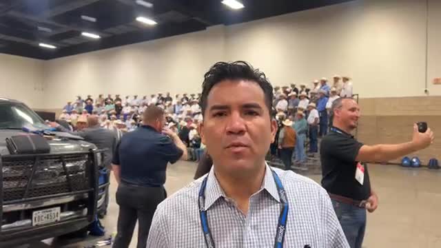 Retired Special Agent Victor Avila at Sheriffs Association in Texas