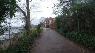 End of the first half a riverside hike . GoPro speed lapse.