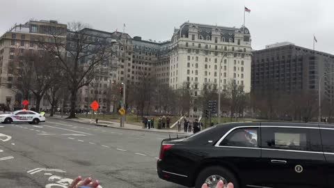 Trump leaving the Whitehouse 3/2/2019