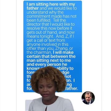 Karine Jean Pierre : zero evidence