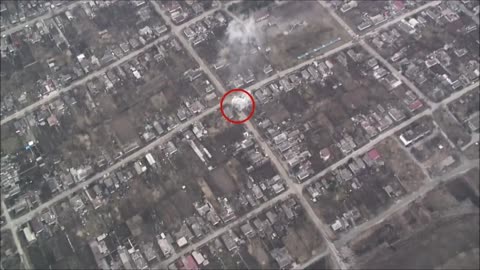 Video Shows Ukraine Using Drone To Correct Artillery In Mariupol