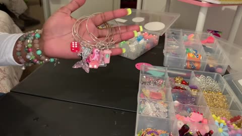 How To Make Charm Bracelets - Pretty Girl Bangles 💕 - Entrepreneur Life 15