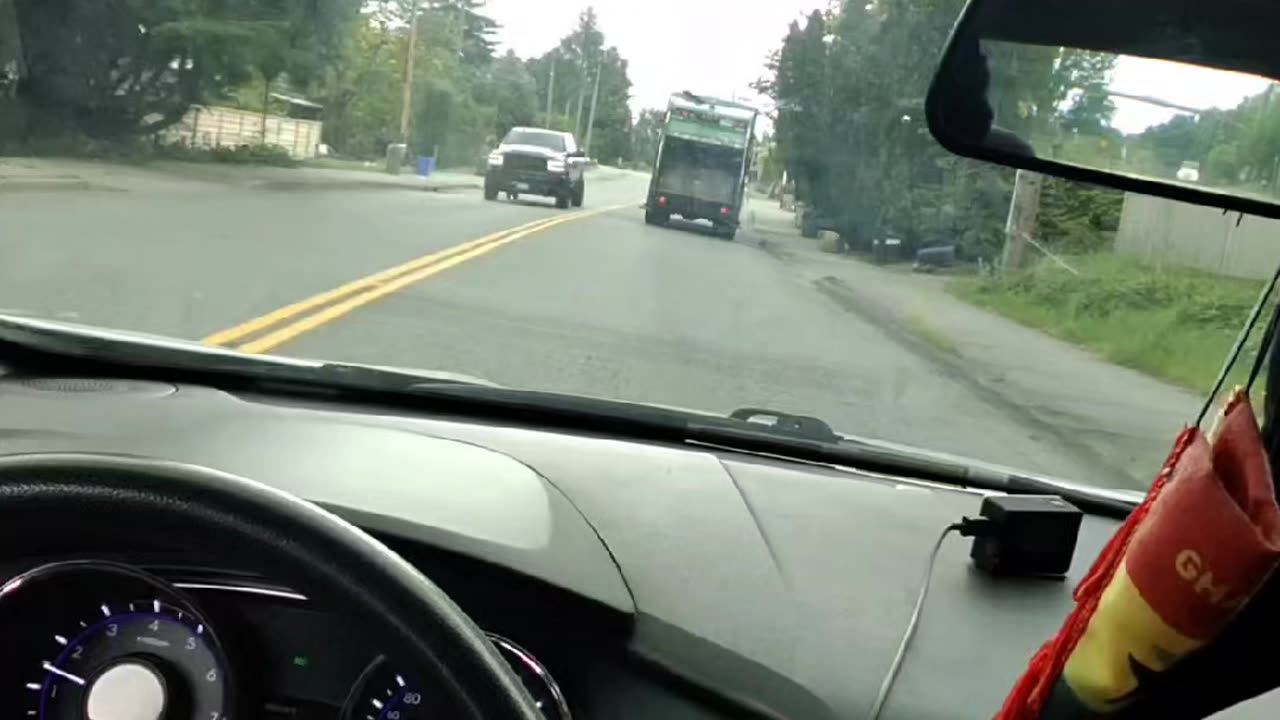 GARBAGE TRUCK GANGSTALKING TARGETED INDIVIDUAL