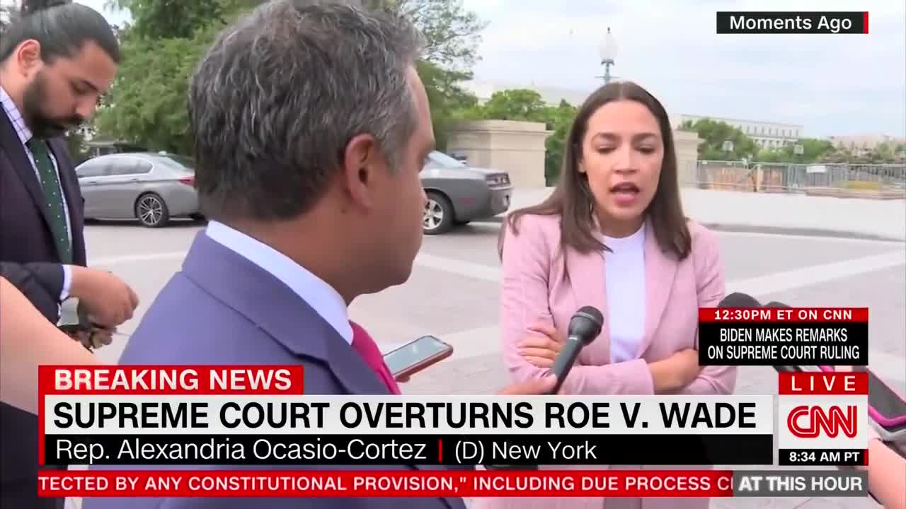 AOC Trolls Herself in Roe v. Wade Meltdown