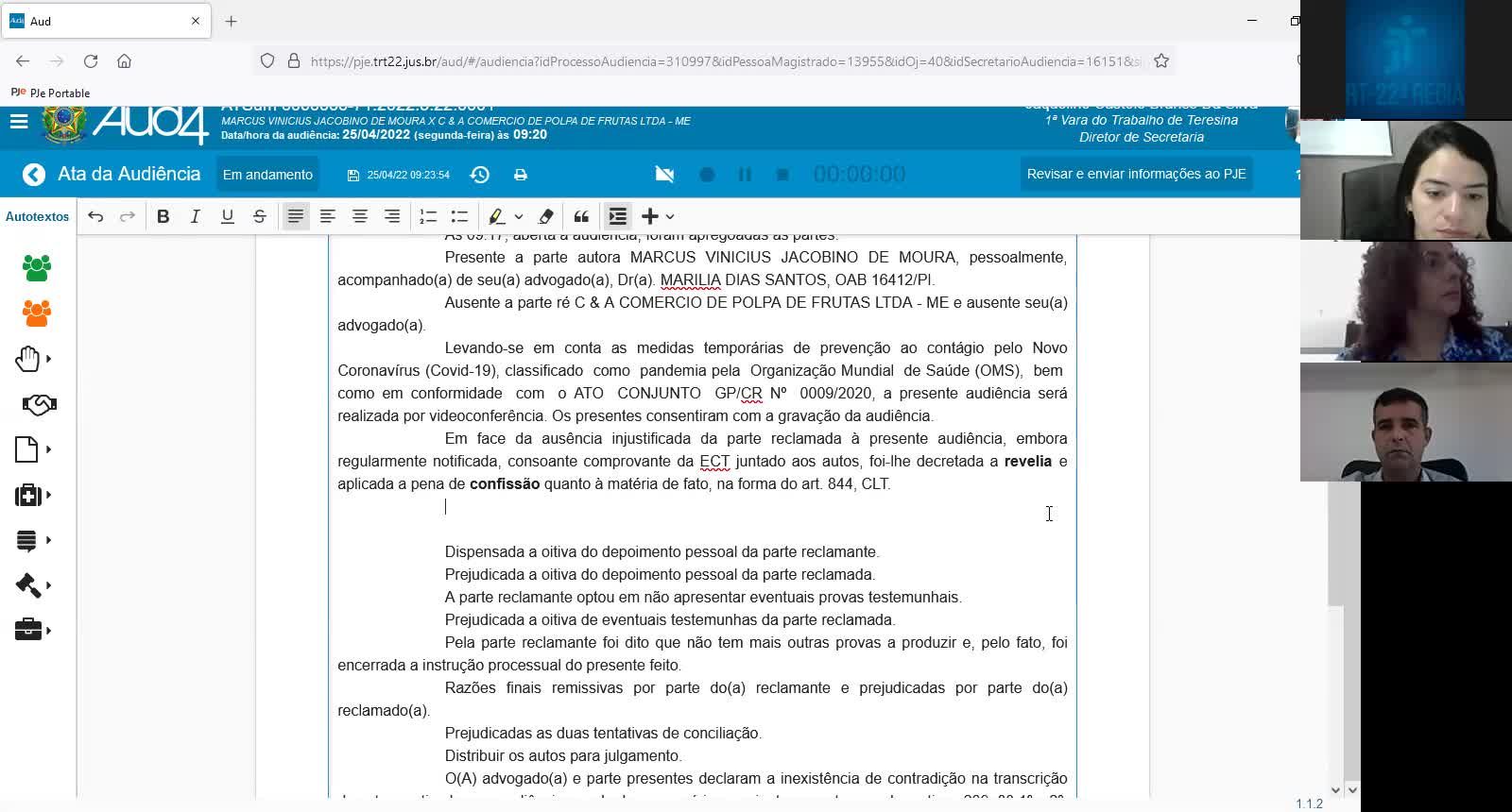 ATSum 0000066-71.2022.5.22.0001