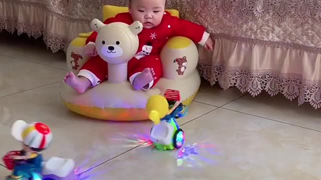 Baby Enjoy With Toys.😊😊