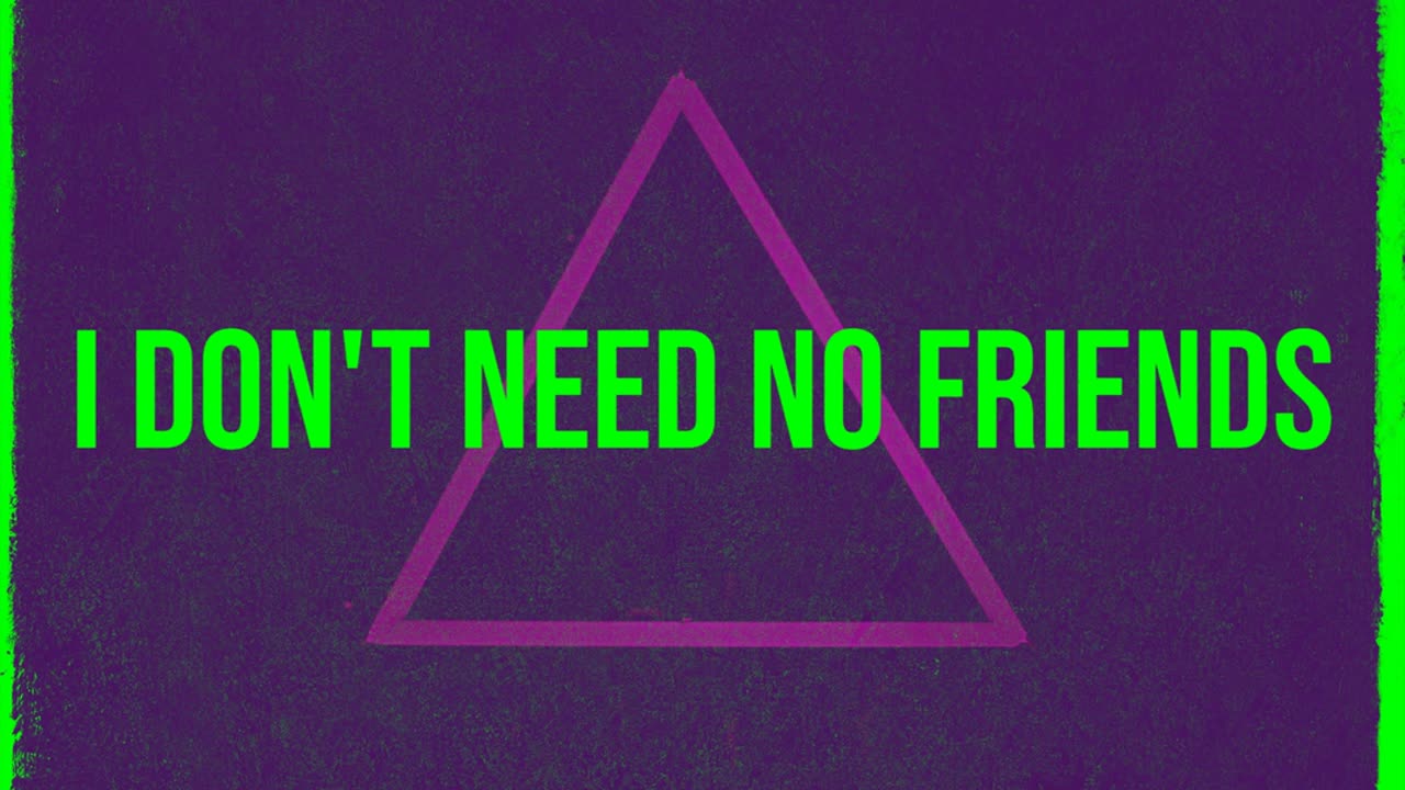 I Don't Need No Friends