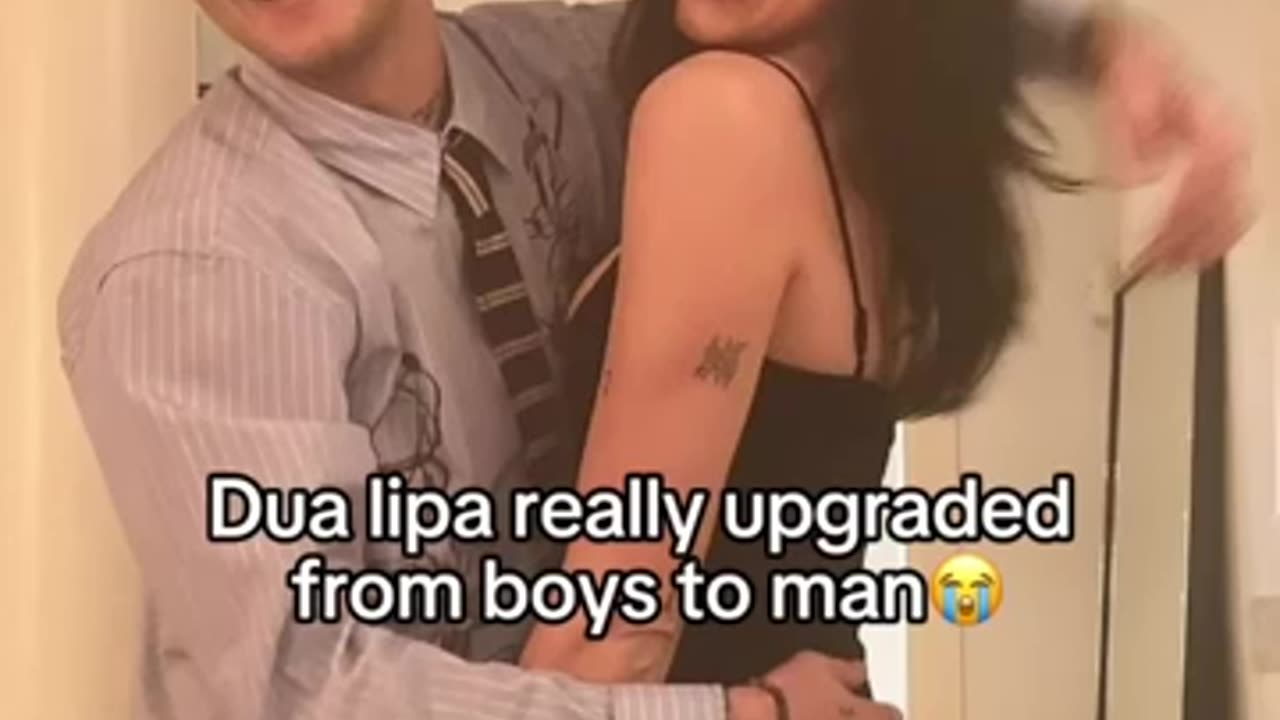 Dua lipa upgrade or downgrade??😳 #dualipa #celebrity #couple #goviral