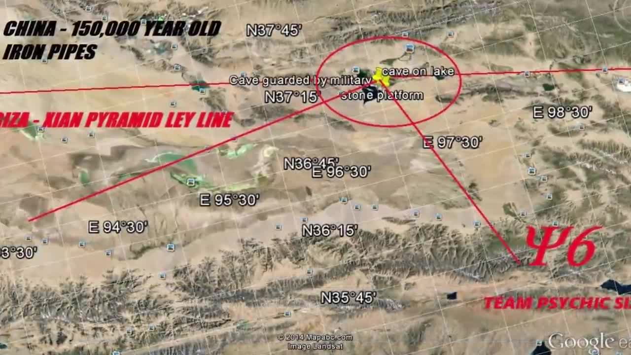 DOES CHINA HIDE ANCIENT IRON PIPES IN THEIR PYRAMIDS?