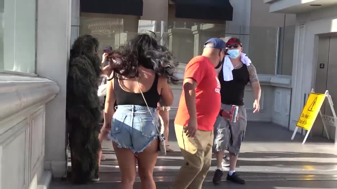 FUNNY Bushman Prank! SHE Was In Shock!