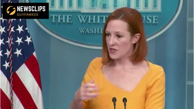 Reporter To Jen Psaki 'Is President Joe Biden Showing Enough Strength Against President Putin