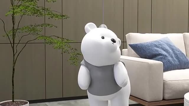 Polar bear living room ornaments (650)