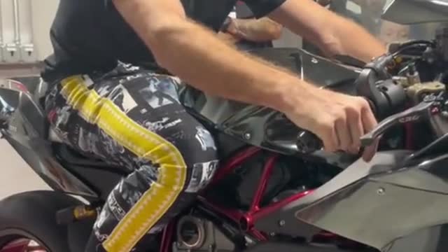 Motorcycle performance test