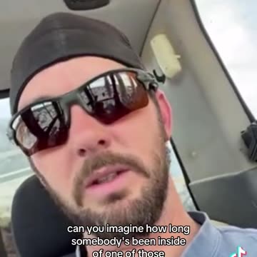 GUY SAYS PORT STRIKES WORKERS TIRED OF HEARING CHILDREN SCREAMING IN CONTAINERS