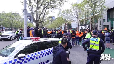 This is the one MELBOURNE PROTEST video they don't want you to see