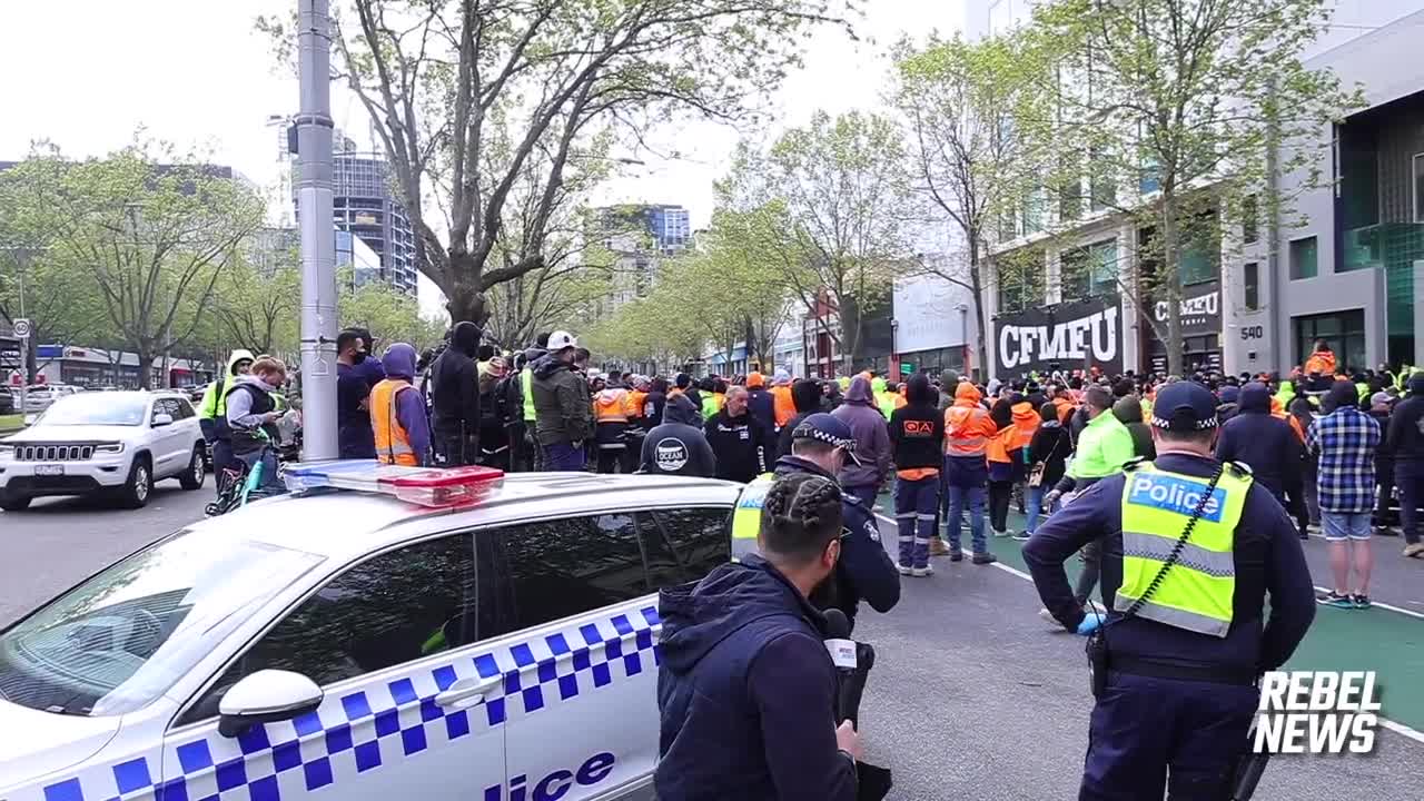 This is the one MELBOURNE PROTEST video they don't want you to see