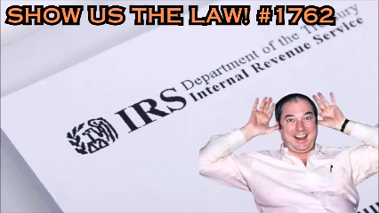 Show us the Law! #1762 - Bill Cooper