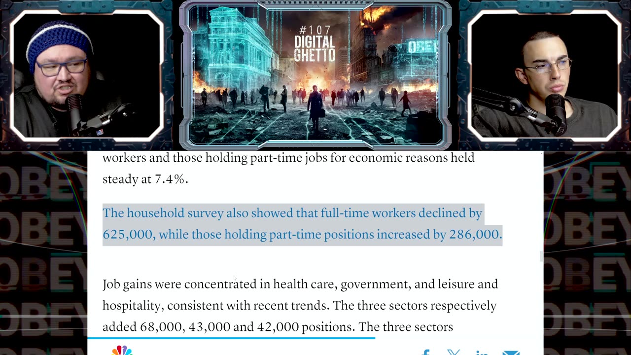 JOBS Report DECEPTION from the ALGORITHM