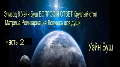 Уэйн Буш - Вопрос и ответы с человеком, встретившим Демиурга 2 ч. из 2