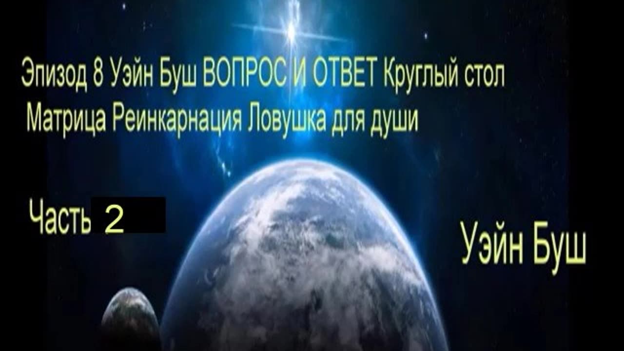 Уэйн Буш - Вопрос и ответы с человеком, встретившим Демиурга 2 ч. из 2