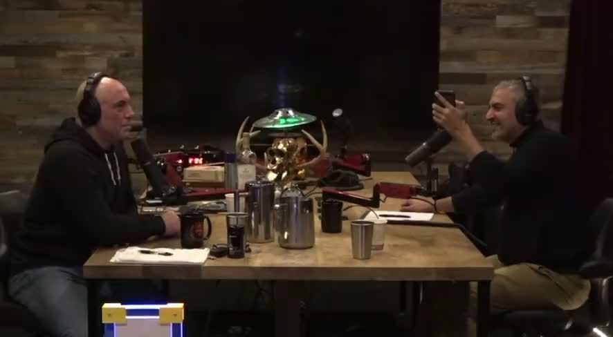 Joe Rogan and Maajid Nawaz insert Star Wars Darth Vader music to WEF’s Klaus Schwab