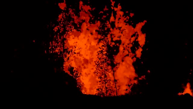 Roiling Glowing Lava