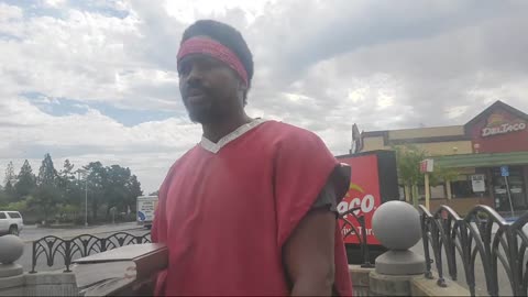 ISRAELITE IN SACRAMENTO: 7/26/22 SUNRISE STREET SPEAKING