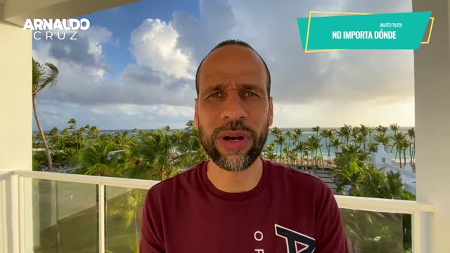 Dios te quiere acompañar. Pastor Arnaldo Cruz.